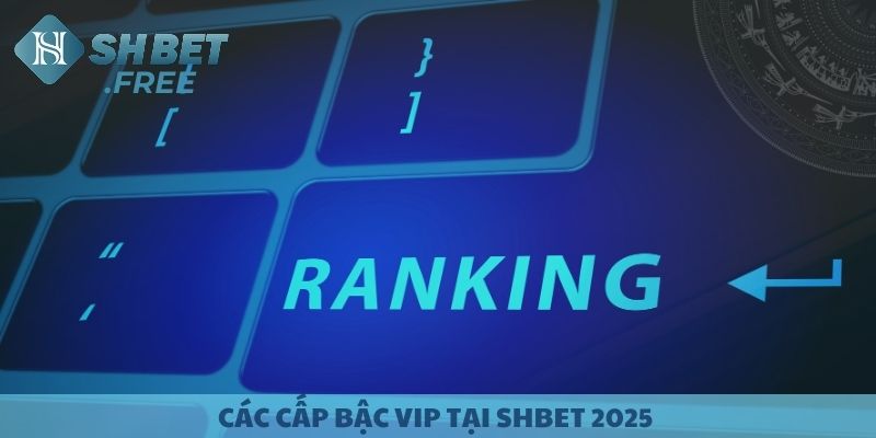 Các cấp bậc trong chương trình VIP SHBET.